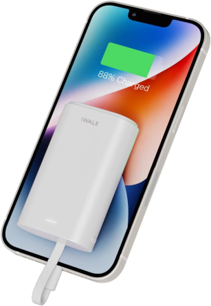 Уцінка Портативний зарядний Повербанк IWALK Power bank 9000mAh маленький бездротовий зарядний пристрій із швидкою зарядк Київ