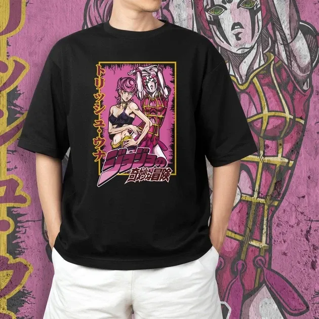 Футболка для подростка мальчика с принтом Джо Джо Триш Уна Размер 160 Anime10626 Днепр - изображение 3