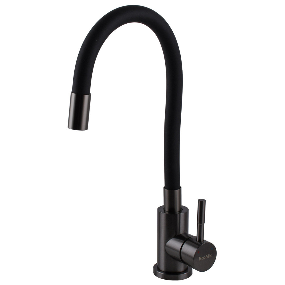 Змішувач для кухні EcoMIX Stella STE-203SB-GP (000031572) Київ - фото 1
