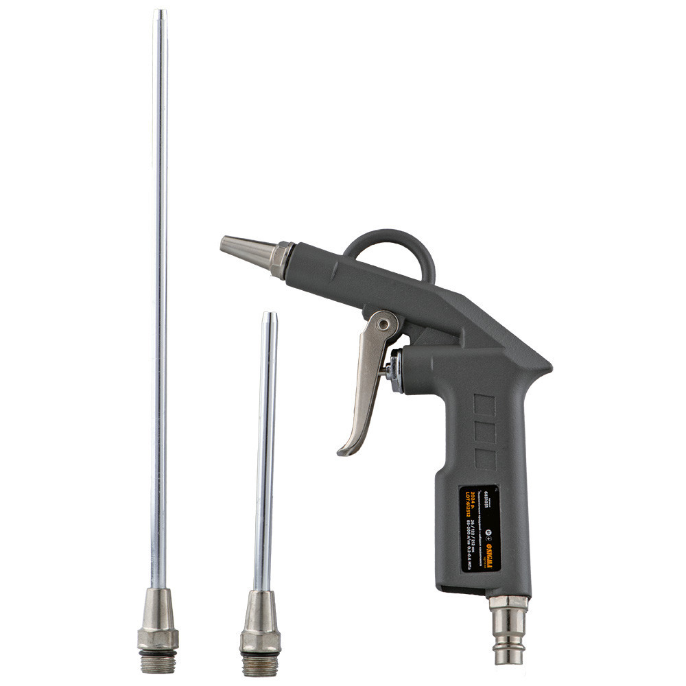 Пістолет продувний з набором наконечників (26/122/212 мм) SIGMA (6831031) Київ - фото 1