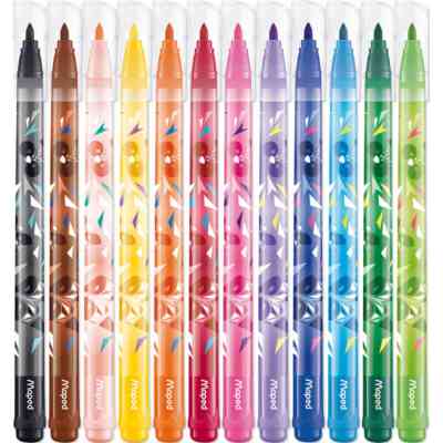 Фломастеры Maped MINI CUTE 12 цветов (MP.845404) Винница