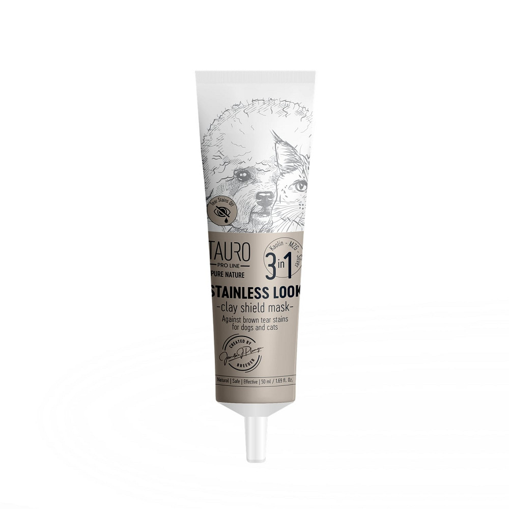 Tauro Pro Line Pure Nature Stainless look 3in1 Маска для котів та собак з білою шерстю, 50 мл Киев - изображение 2