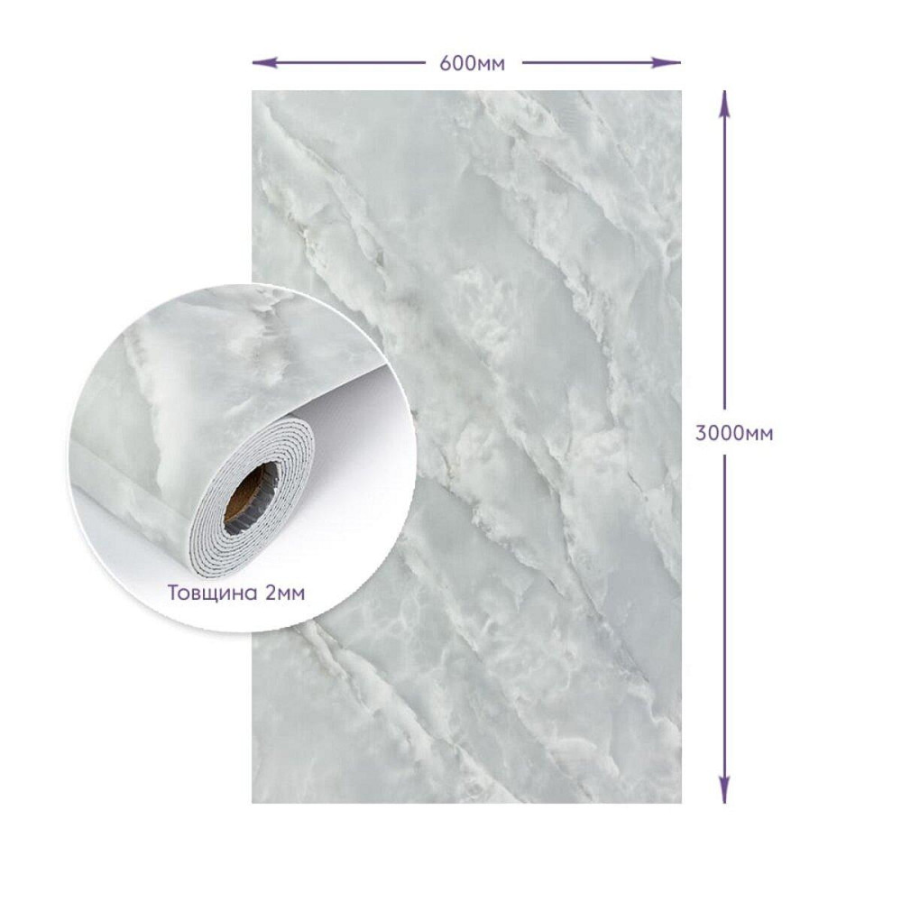 Самоклеящаяся стеновая PET плитка в рулоне 600х3000х2мм SW-00001700 Киев - изображение 3
