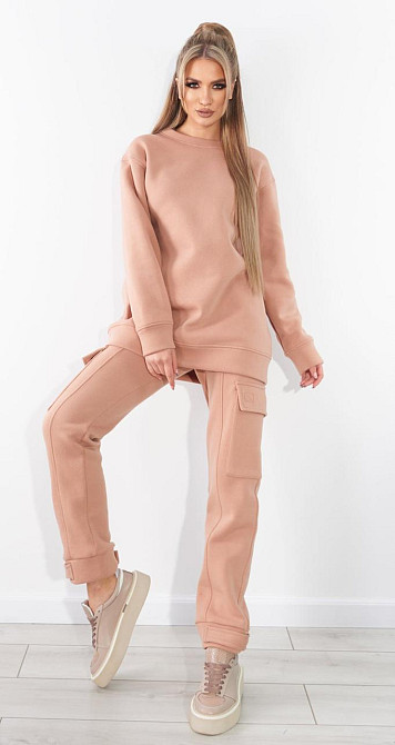 Теплий костюм на флісі з великими кишенями (42) Київ - фото 2