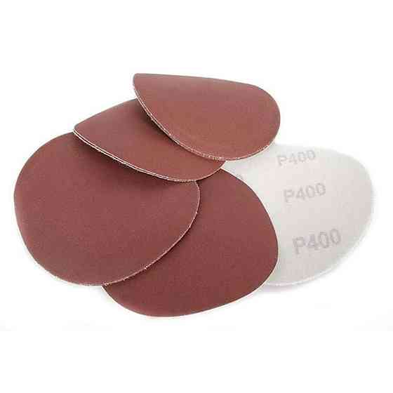 Коло наждачне самоклеючий 125 мм, папір клас С, щільність 120 г/м2, К400, уп. 10 од. Мукачево