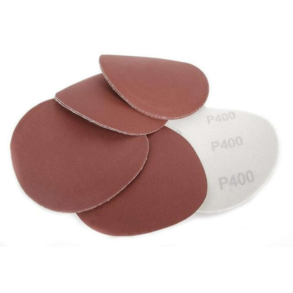 Коло наждачне самоклеючий 125 мм, папір клас С, щільність 120 г/м2, К400, уп. 10 од. Мукачево - фото 1