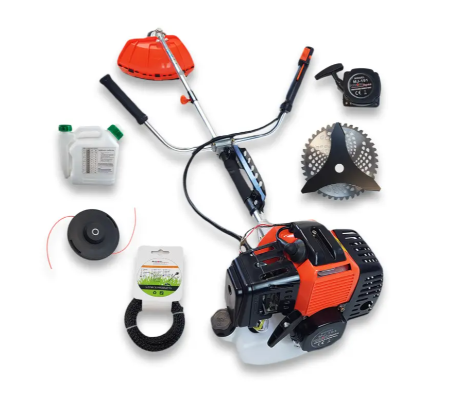 MJ-191 мотокоса бензиновая 5.2 л.с. с легким стартом и полной комплектацией для работы на участке Одесса - изображение 2