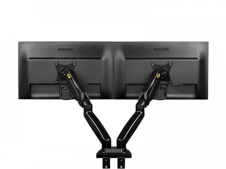 Настольное крепление для двух мониторов (кронштейн) 17"-30" NB F160 Коломыя - изображение 6