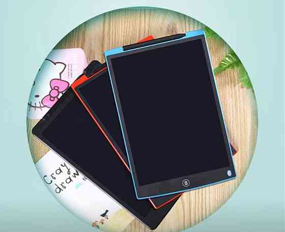 Планшет для малювання LCD — електронний графічний планшет для дітей, дошка для письма та нотаток зі стилусом Київ
