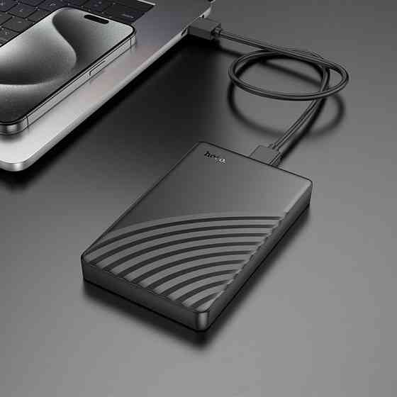 Коробка для жесткого диска HOCO HB46 USB3.0 черная Киев