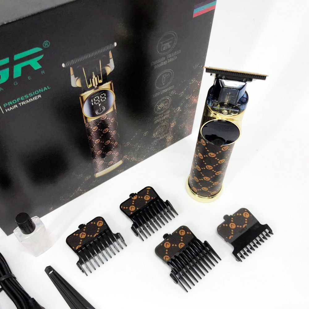 Электронная машинка для стрижки, Беспроводной триммер для стрижки волос Електромашинка HC-57 Львов - изображение 4