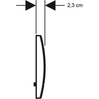Панель смыва Geberit Delta30 білий (115.137.11.1) Винница