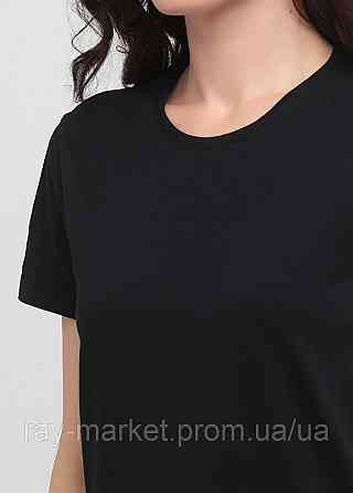 Футболка базова щільна  Stedman Comfort-T жіноча чорна (ST2160-BLO) Київ