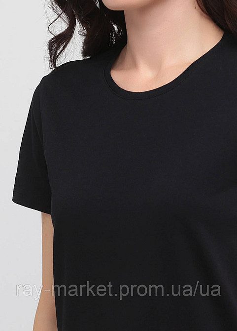 Футболка базовая плотная Stedman Comfort-T женская черная (ST2160-BLO) Киев - изображение 2