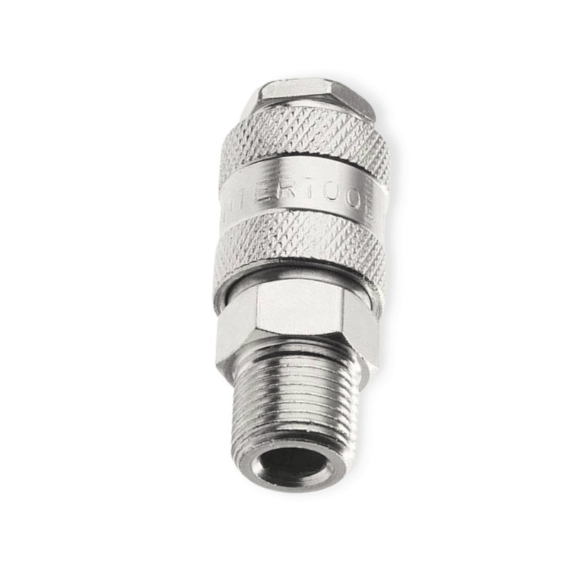 Быстросьёмное соединение с клапаном под резьбу 3/8