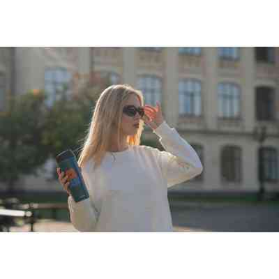 Термочашка Ardesto Coffee Тime Red Cat 450 мл Синя (AR2645CG) Винница