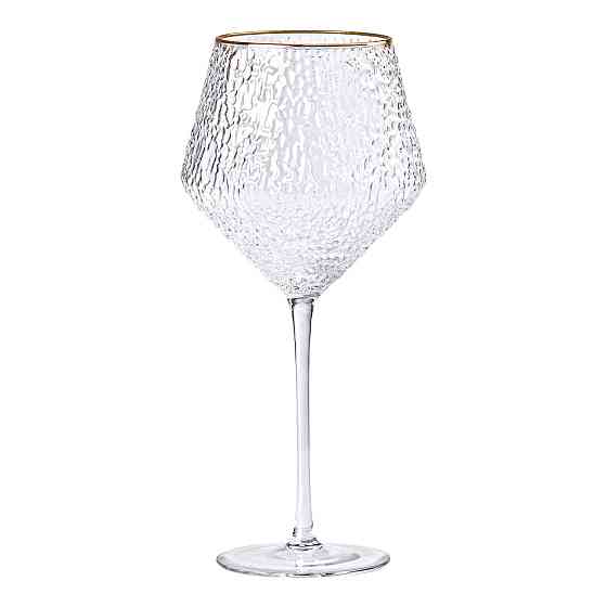 Набір фактурних бокалів для вина, 600 мл, 6 шт. Київ