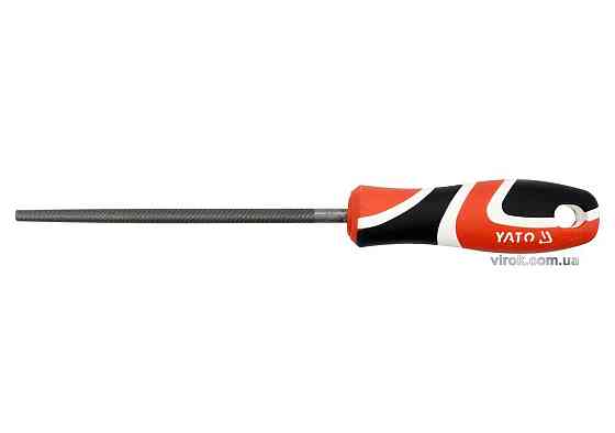 Напильник по металу YATO, круглий l=150 мм, #3 [20/80] Одеса