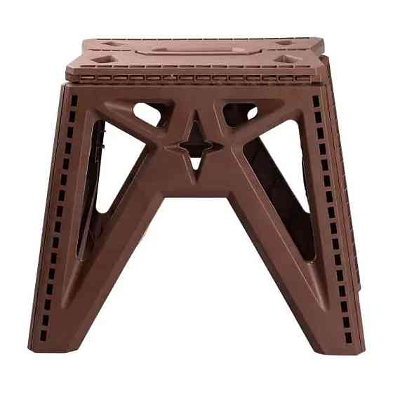 Пластикова складна стілецька туристична похідна похідний розкладний стілець для кемпінгу SJ-0102BR Коломия