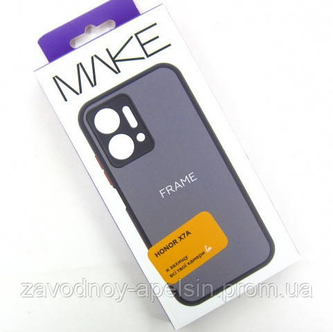 Huawei Honor X7a Чохол матовий Захист камери Frame (TPU+PC) Одеса - фото 2