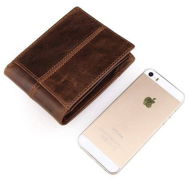 Кошелек мужской Коричневый (Vintage) Киев - изображение 17