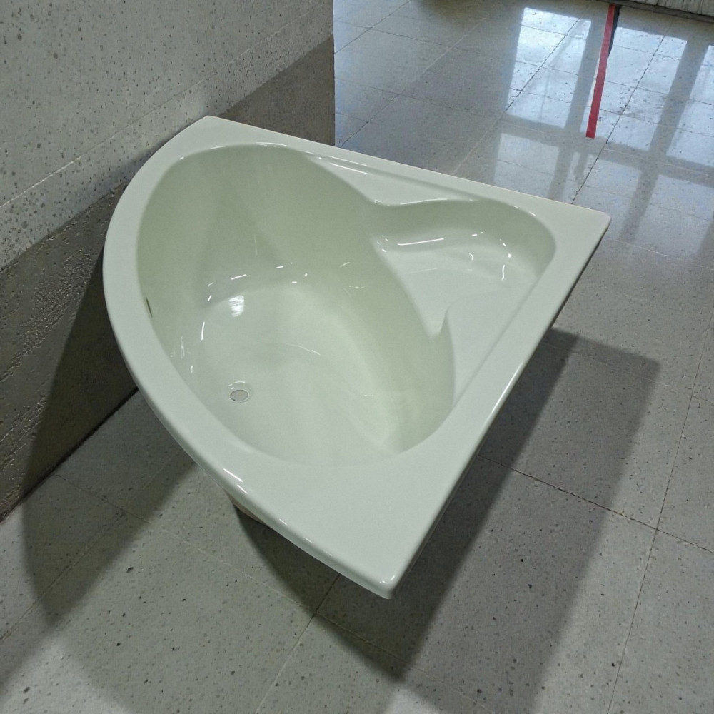 Угловая акриловая ванна RAK Ceramics Relax (1430 x 1430 x 430 мм) Зеленый Винница - изображение 9