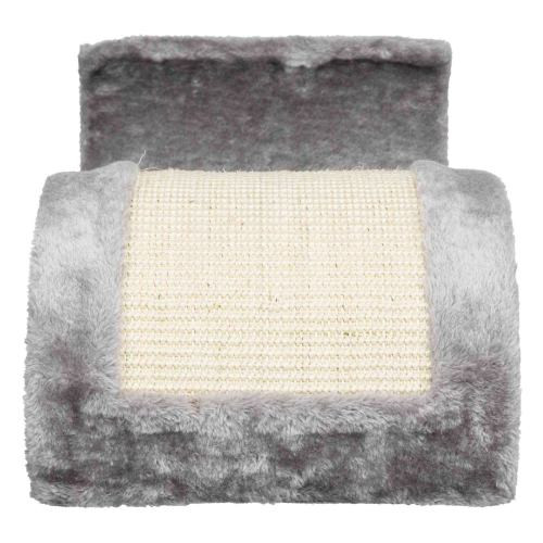 Царапка-волна Trixie Wave для кошек плюш/сизаль серая 29x18x50 см Киев - изображение 2