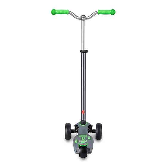 Самокат Micro серії Maxi PRO Deluxe - Сіро-зелений Дніпро