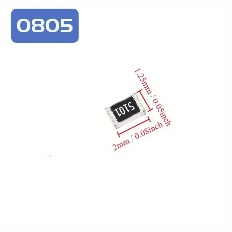 Резистори SMD 0603, 660шт, 1Ω-1МОм, 1% точність Київ - фото 4