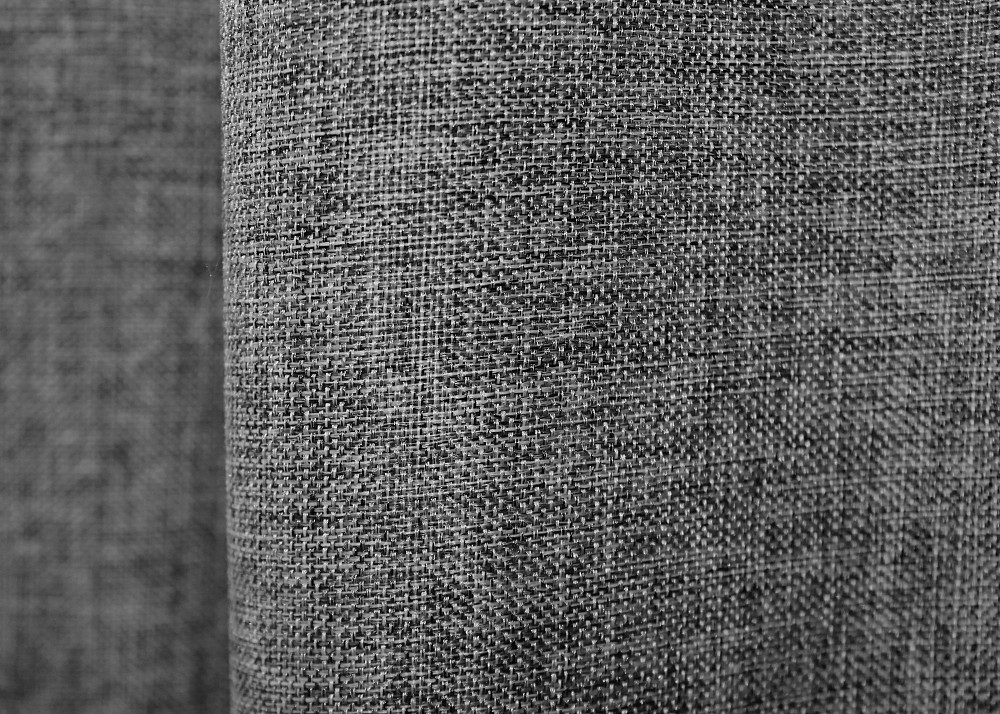 Комплект коротких штор VR-Textil Лен Мешковина № 108ш Серый 130х170см 2 шт (35-0117) Киев - изображение 7