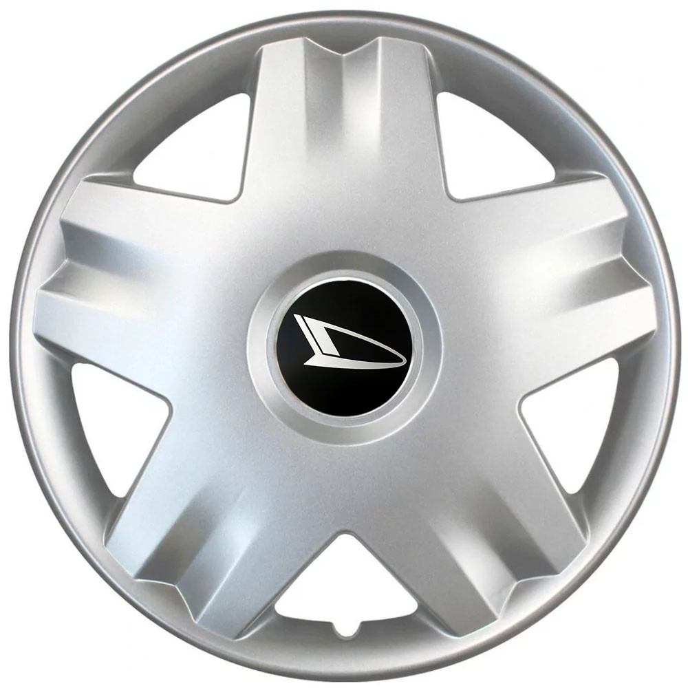 Автомобільні модельні ковпаки R14 Daihatsu 213 4шт, SJS, сріблясті Київ - фото 1