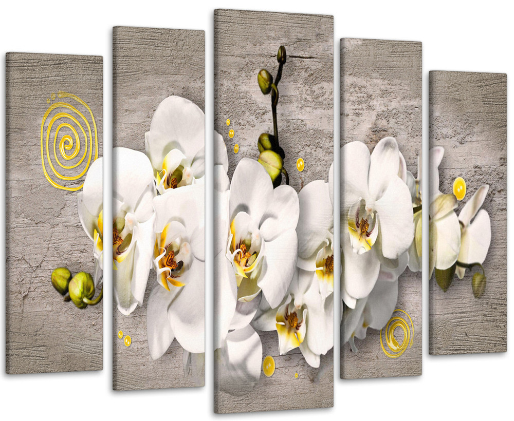 Модульна картина Квіти Абстракція Art-210_5 Київ - фото 1