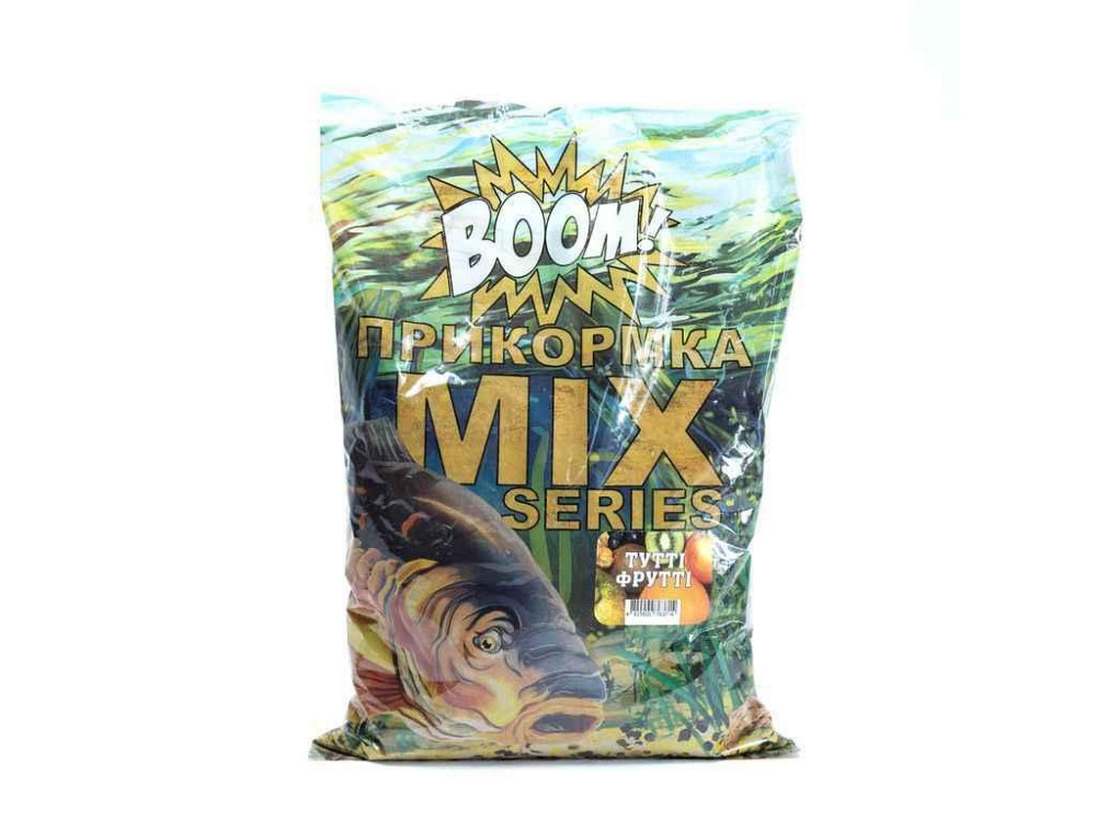 Принада для лову риби Тутті-Фрутті 900г MIX СЕРІЯ ТМ BOOM Київ - фото 1