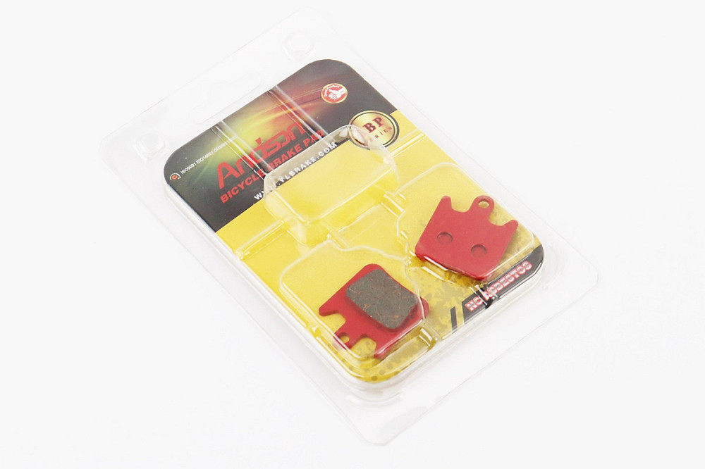 Гальмівні колодки Disk-brake (Hope Moto V2), червоні YL-1028 Киев - изображение 1