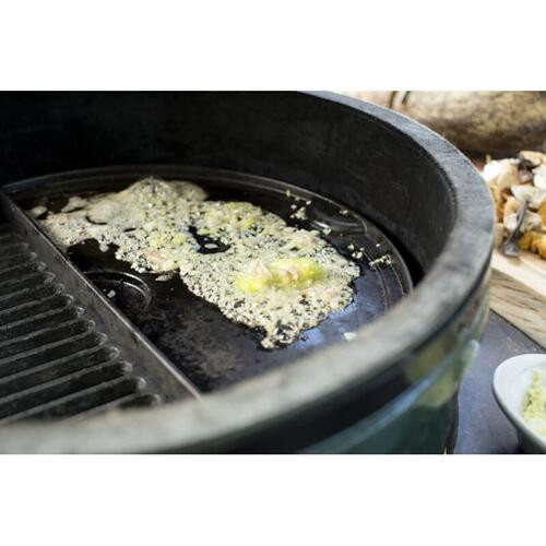 Плита, планча чавунна 23х46x1см для гриля L Big Green Egg 122988 (CIGHL / 104090) Код: 003085 Рівне - фото 2