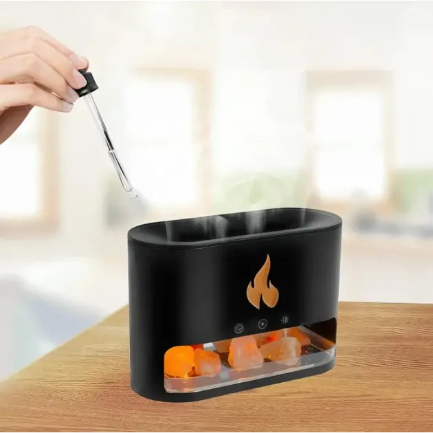 Лампа увлажнитель воздуха Docsal Flame 3в1 Одесса - изображение 4