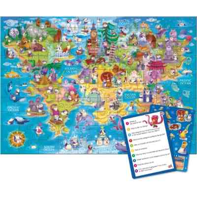 Пазл DoDo Вімельпазл Світ пінгвінів, 100 елементів (300670) Вінниця