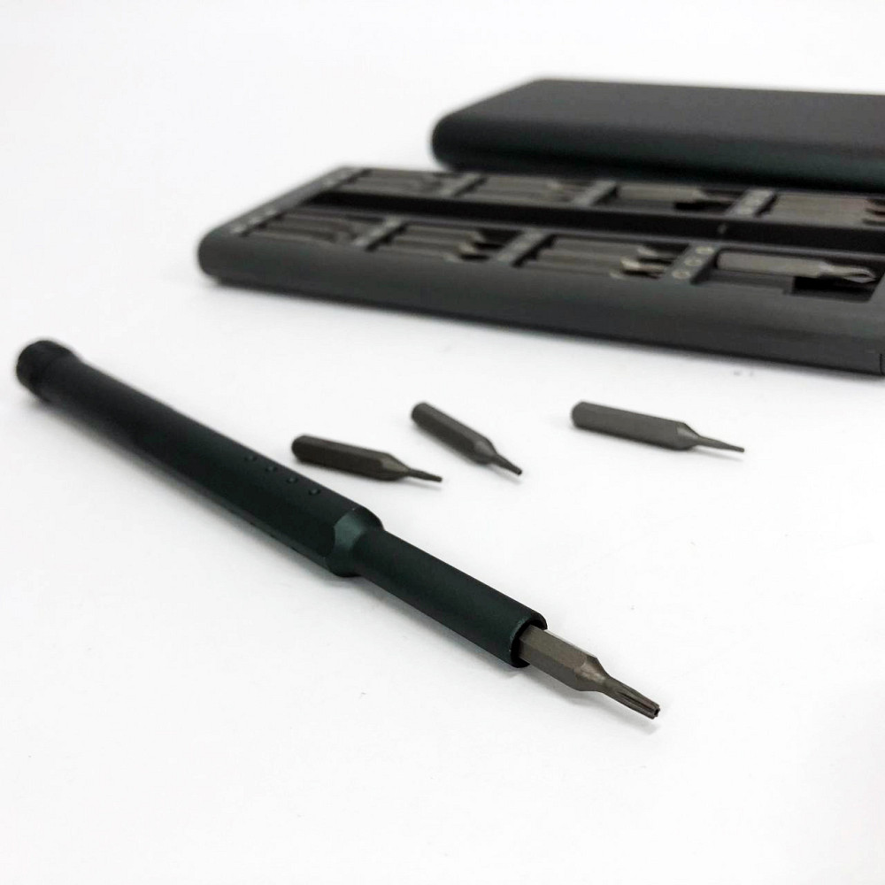 Набір прецизійних викруток з ручкою 48 в 1 у металевому футлярі QD-74 Львів - фото 3