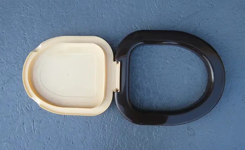 Ведро-туалет пластиковый 15 литров, бежевый (Горизонт) Харьков - изображение 5