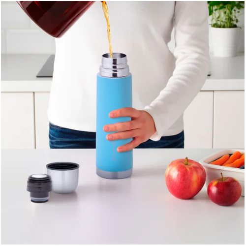 Термос 500мл з прогумованим покриттям нержавіюча сталь KAMILLE 2001A Житомир - изображение 5