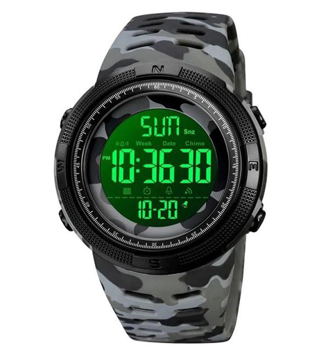 Годинник наручний SKMEI 2070CMGYBK, GRAY CAMO-BLACK, 9786 Дніпро - фото 2