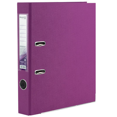 Папка - реєстратор Axent А4+ одностороння 5 cм Бузкова (D1713-26C) Вінниця - фото 1