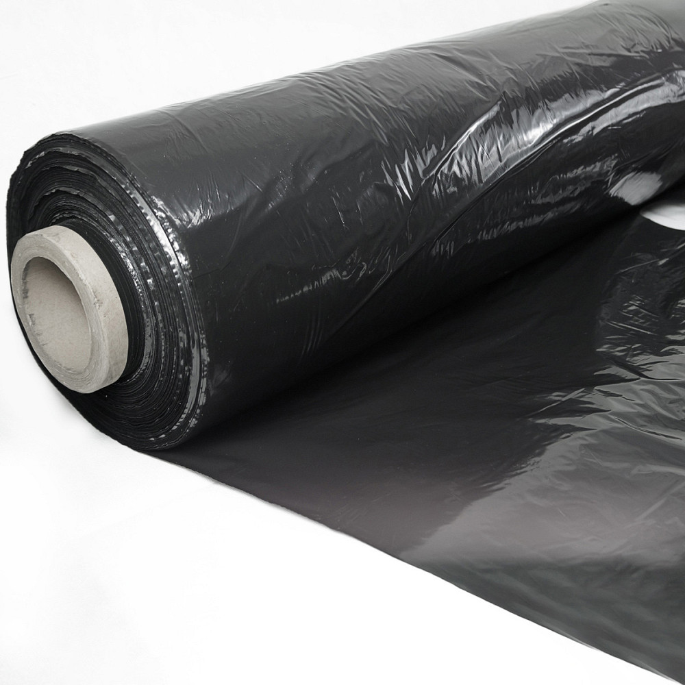 Плівка 30 мкм 1.20м* 1000м плівка чорна для мульчування перфорована 3 отвори Дніпро - фото 5