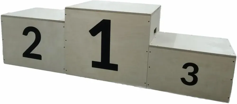 Тренажер Podium sportowe 3-stopniowe Drużynowe UNDERFIT składane | ANTYPOŚLIZG Киев - изображение 1