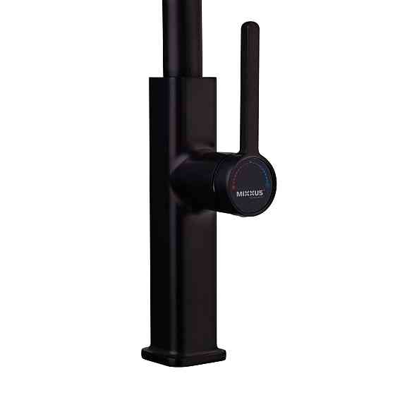 Змішувач для кухні з висувним виливом Mixxus Premium HAMMER 014 BLACK   ( MI6954 ) 26333 Харьков