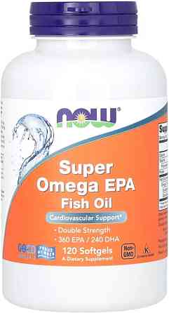 Жирные кислоты Super Omega EPA 1200mg 360/240 120 sgels Киев
