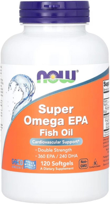 Жирные кислоты Super Omega EPA 1200mg 360/240 120 sgels Киев - изображение 1