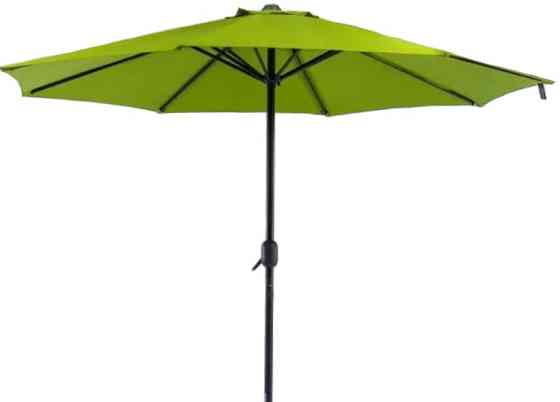 Зонт торговий антиветер Stenson MH-3841 2.7 м, зелений Винница
