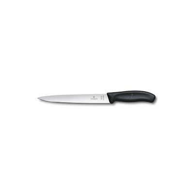 Кухонний ніж Victorinox SwissClassic Filleting Flex 20 см Black (6.8713.20B) Вінниця - фото 1