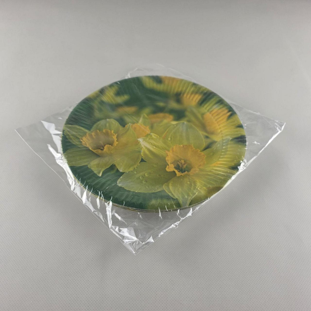 Тарелка бумажная 23см